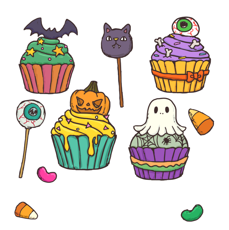 kisspng-cupcake-gugelhupf-bakery-halloween-halloween-horror-funny-cake-5aa2596d8a7a81-2885325815205891655672.png