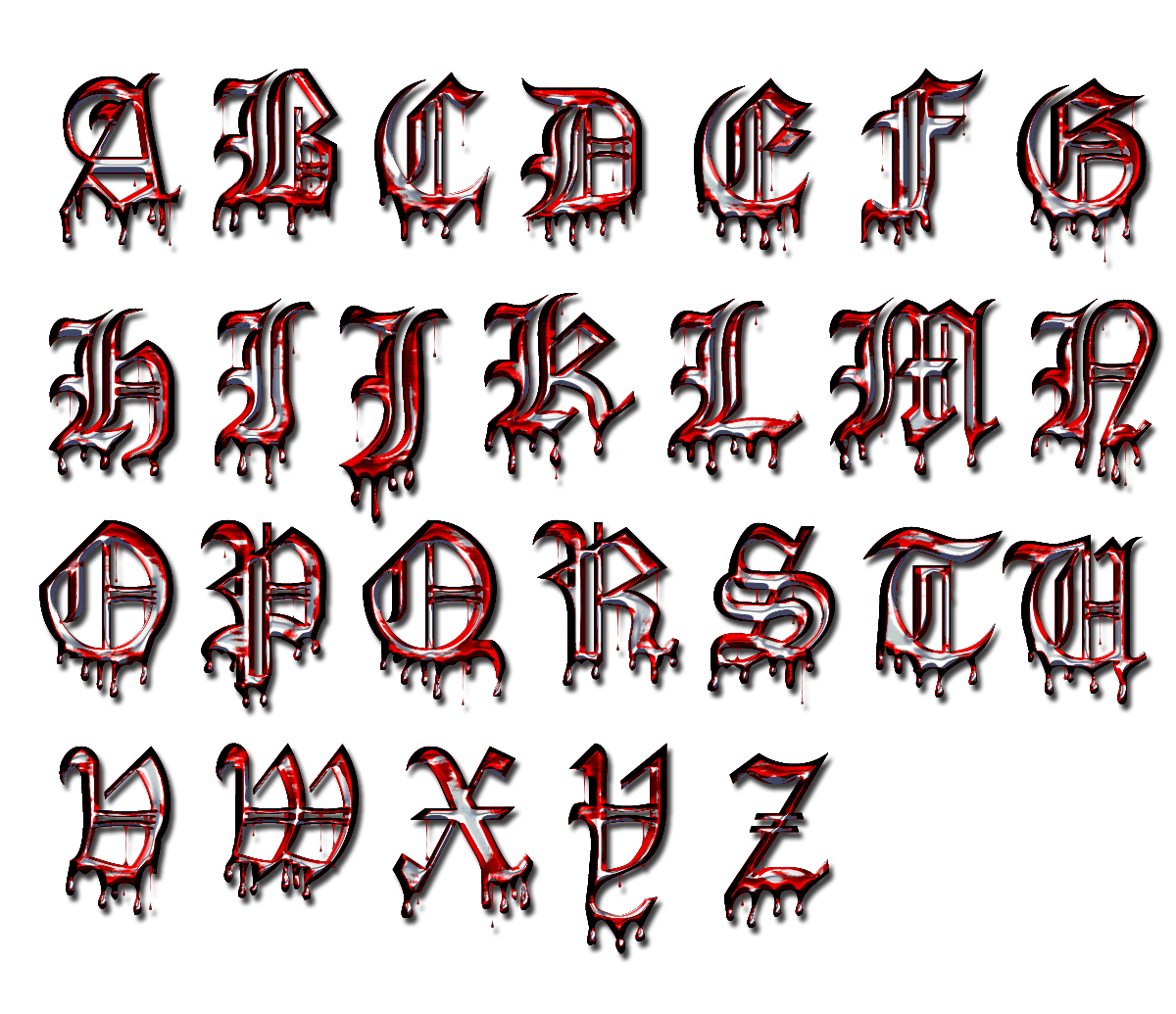 alphabets